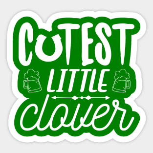 Cutest LIttle Clover Sticker